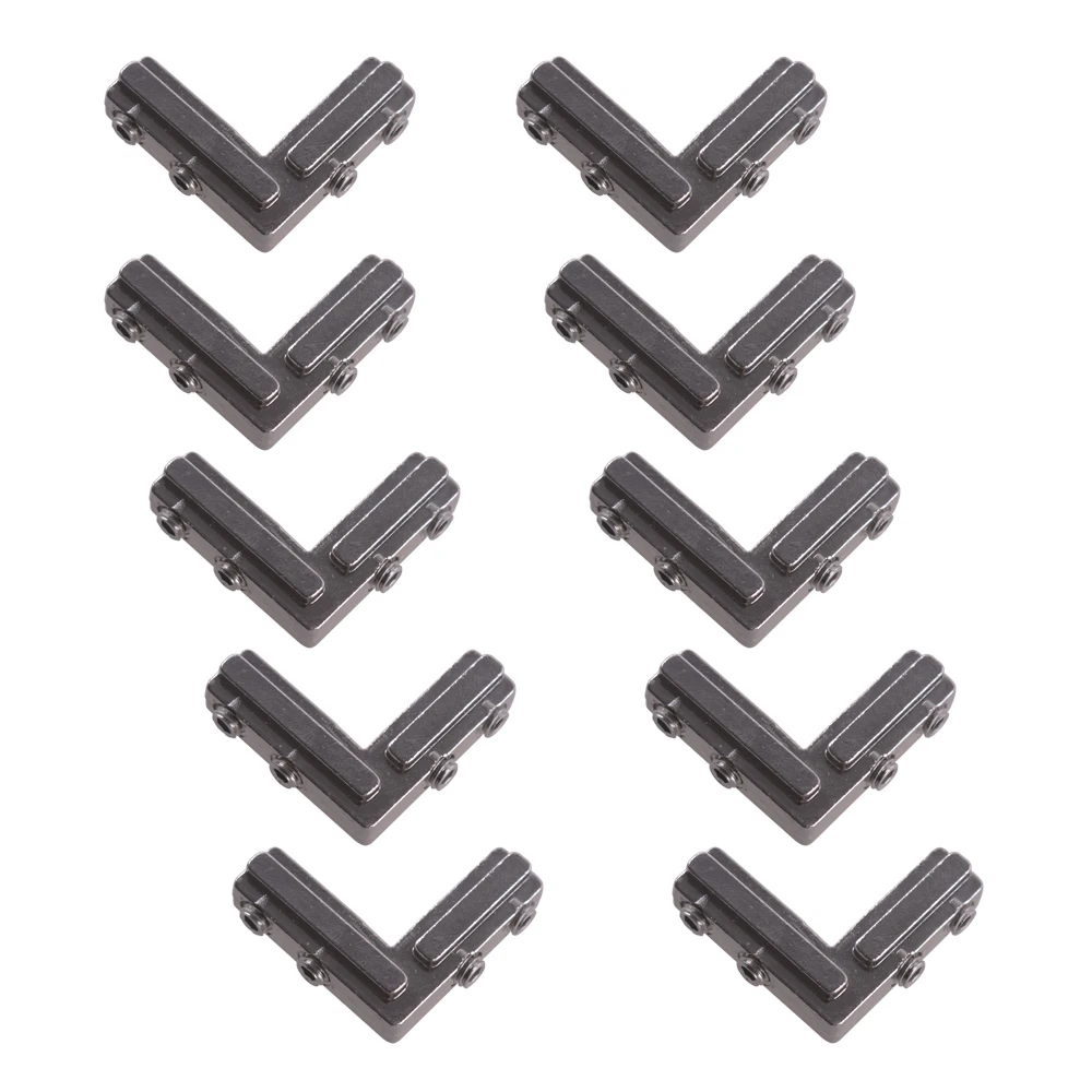 L Shape Corner Slot Connector Joint Bracket with Screws Used ffor Slot 6mm 3030 Series Aluminum