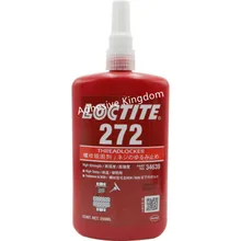 2 шт 250 мл Loctite 272 Threadlocking агент высокопрочный анаэробный клей герметик для резьбы устойчивый к высокой температуре