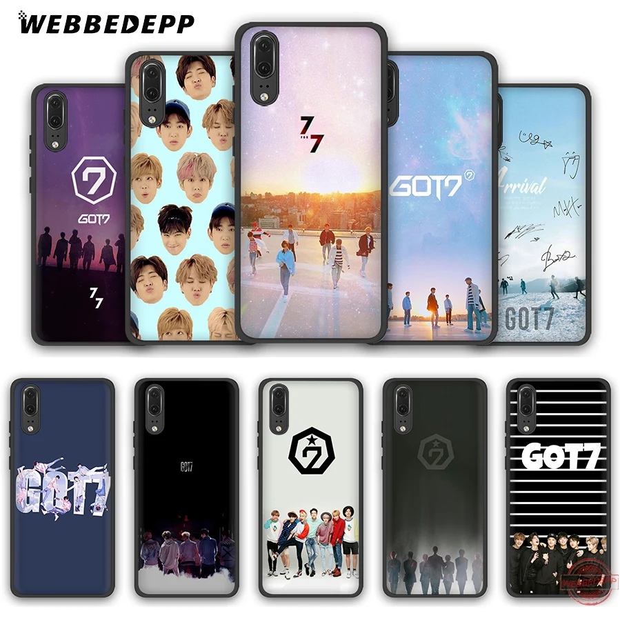 WEBBEDEPP GOT7 Jackson мягкий чехол для Huawei P8 P9 P10 P20 P30 Lite Pro 2017 2018 2019 | Мобильные телефоны и