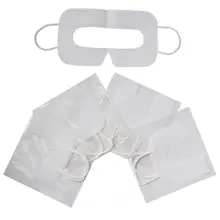 VR маска для VR гарнитуры(100 шт) белая маска для глаз крышка для htc Vive, PS VR, gear VR Oculus Rift и т. д. независимая упаковка с сумкой