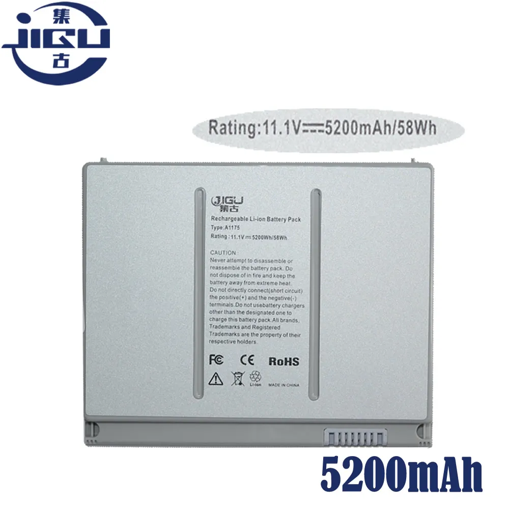 Аккумулятор JIGU A1175 MA348 для ноутбука APPLE MacBook Pro 15 дюймов A1150 A1211 A1226 A1260 MA463 MA464 MA600
