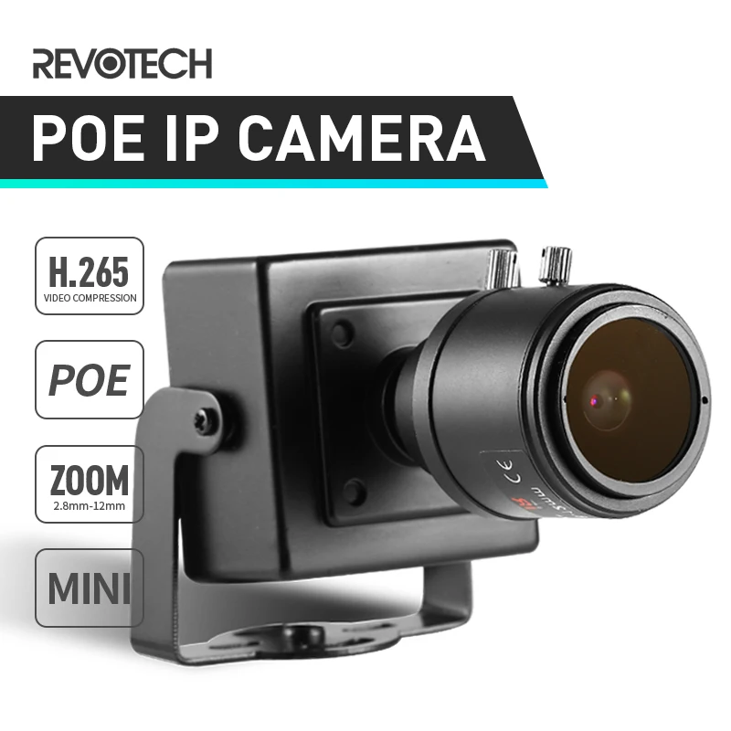 H.265 POE HD 1080P 2,8-12 мм ручная зум внутренняя IP камера 2.0MP мини камера безопасности ONVIF P2P IP CCTV Cam система