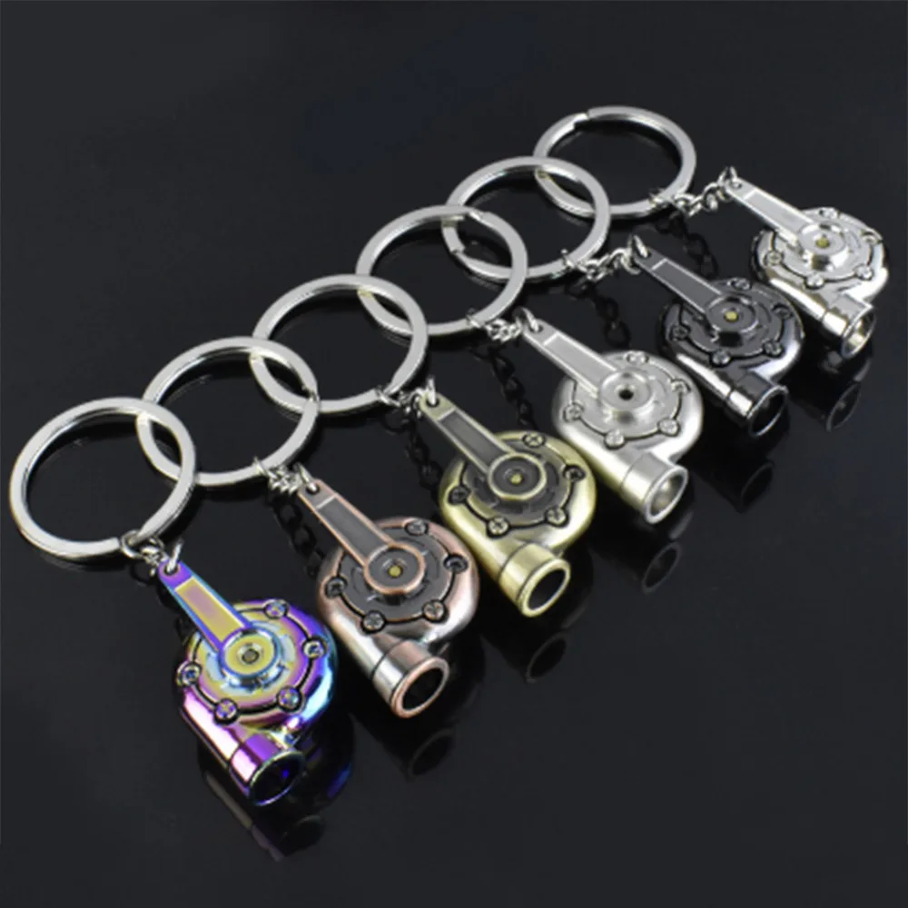 Muffler New Auto AUTO Parts Metal Keyfob Exhaust Pipe Refit Key Chain//Buckle