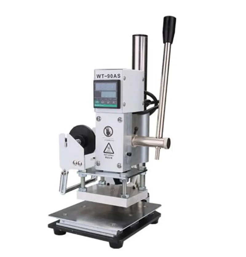 

Hot Foil Stamping Pressure Machine Manual Brozing Machine for PVC Card Leather and paper Embossing Stamping Machine
