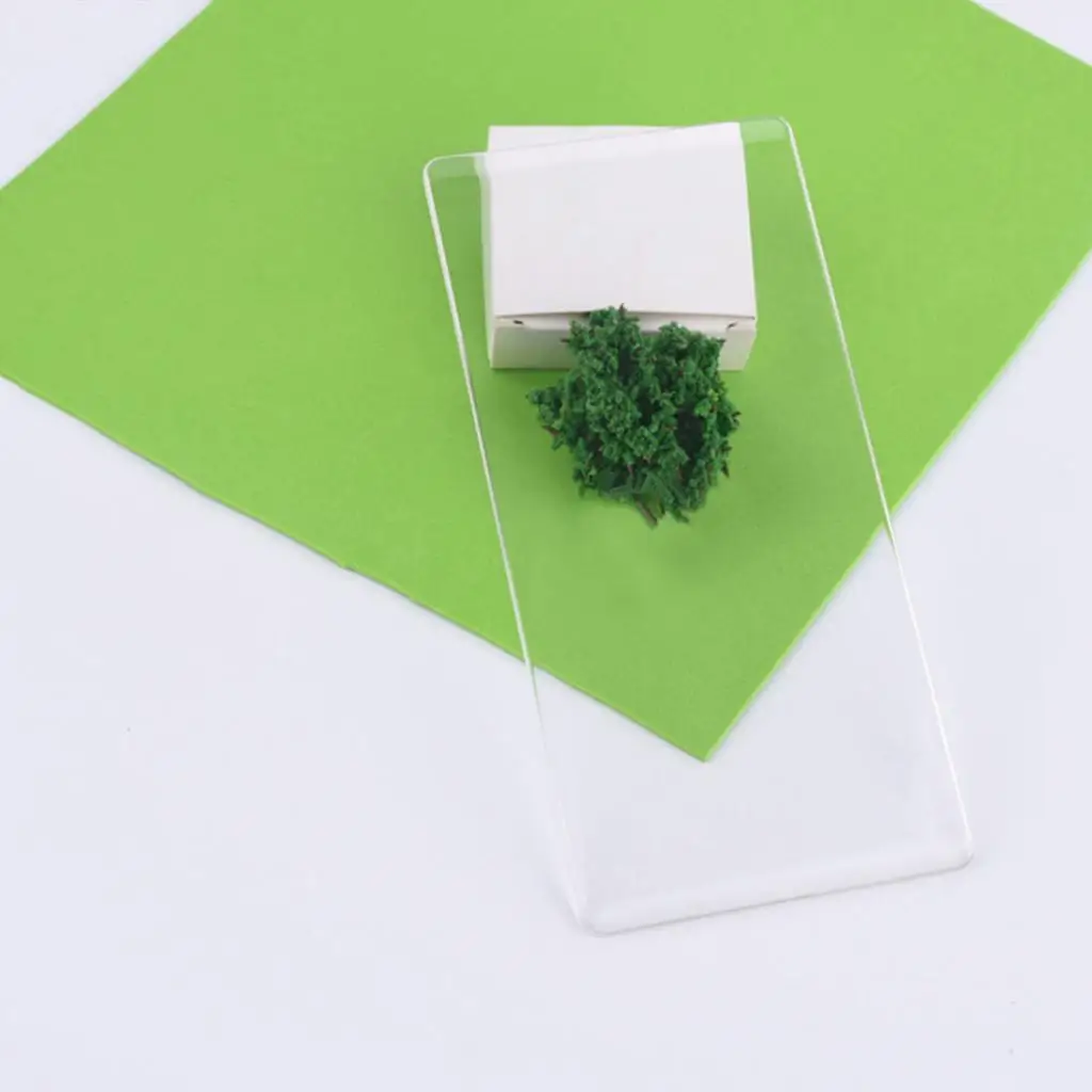 2Pcs Clear Die-Cutting Embossing Machine PLATE Replacement Pads 150x78x4mm