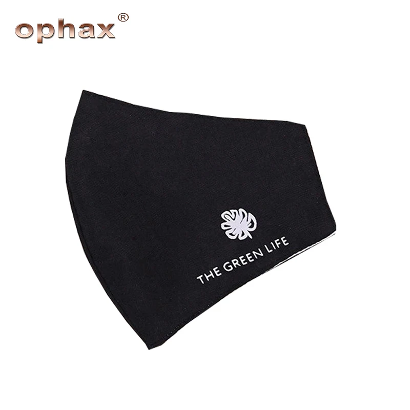 

OPHAX Unisex Fashion Letter Print Face Mouth Mask Anti Dust Windproof UV-proof Soft Cotton Mouth Mask Filter For Traveling