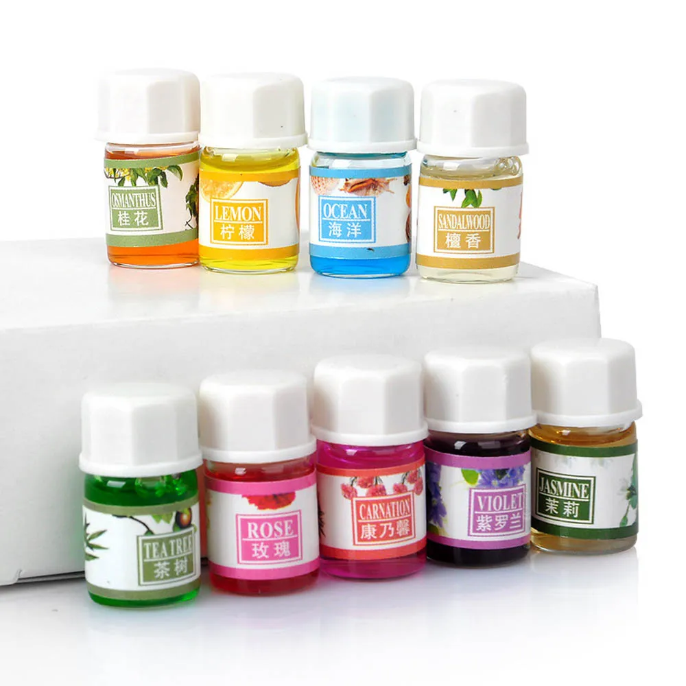 12Pcs/Set 100 Pure Lavender Sandalwood Essential Oils Pack for