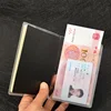 Transparent Passport Cover Wallet PVC Waterproof Dirt Pasport Holder Women Travel Passaporte Credit ID Card Holder Organizer Bag ► Photo 2/6