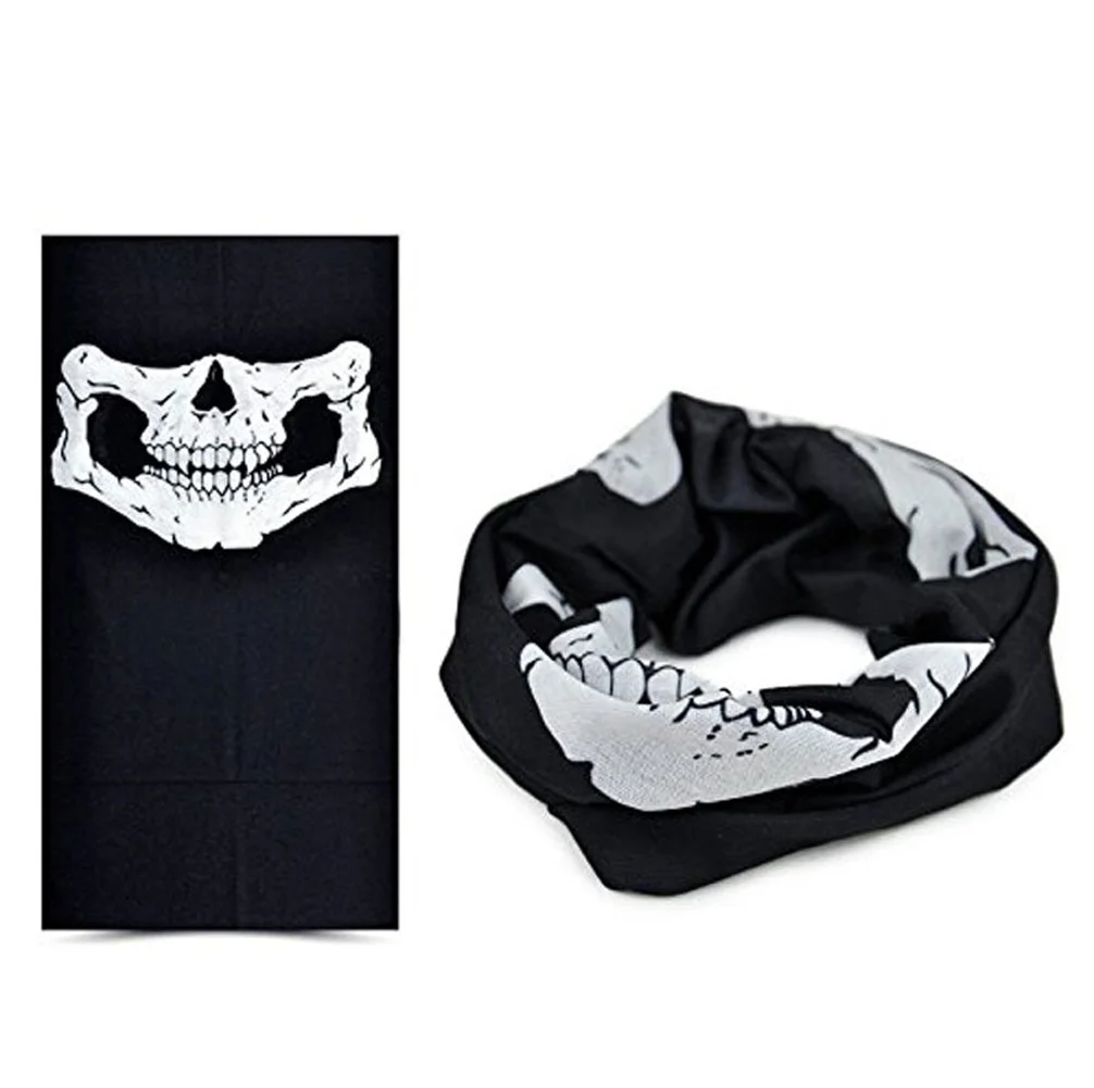 New Arrival Outdoor Scarf Mask Variety Turban Magic Scarves Face Mesh Headband Skull Neck Bandanas Fashion