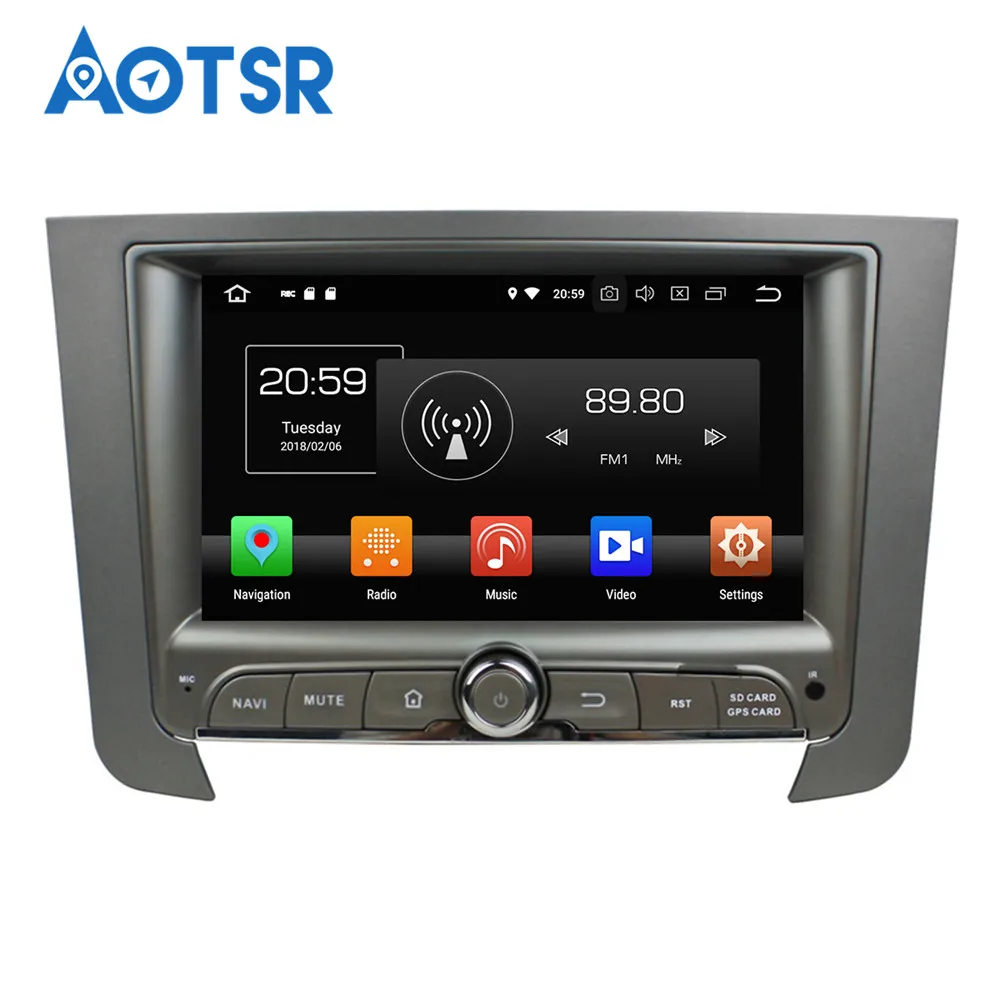 Sale Android 9.0 4+32G 8 core Car DVD Player GPS navigation For Ssangyong REXTON 2014+ head unit multimedia player tape recorder IPS 7