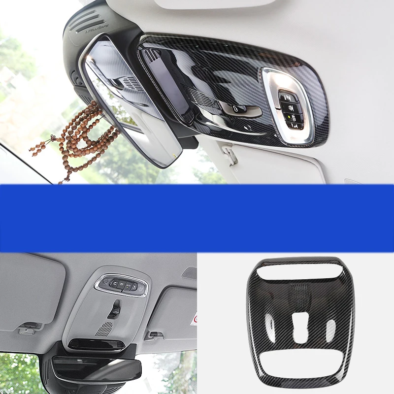 Lsrtw2017 углеродное волокно abs Автомобильная рамка для чтения volvo xc90 xc60 s90 2017 2018