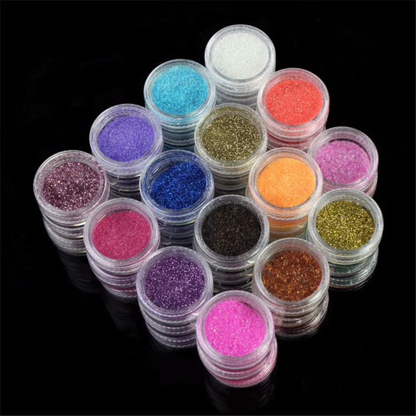 OutTop Professional 45 шт. Цвет Блеск акриловая пудра Пыль Nail Книги по искусству Советы украшения для женщин beauty 06,06