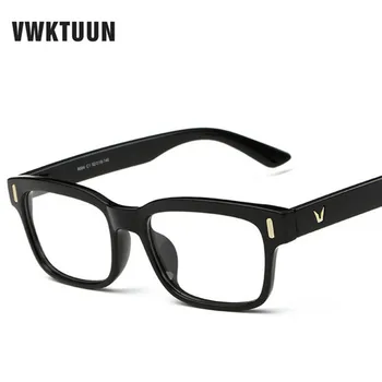 

VWKTUUN Eye Glasses Frames For Women Optical Eye Glasses Myopia Frames Men V logo Plain Glass Colorful Frame oculos Gafas de sol