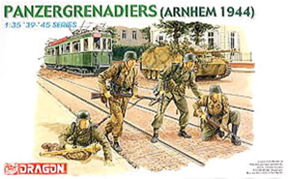 DRAGON PANZERGRENADIERS ARNHEM 1944 1/35 Kits Soldiers 4 figures model |