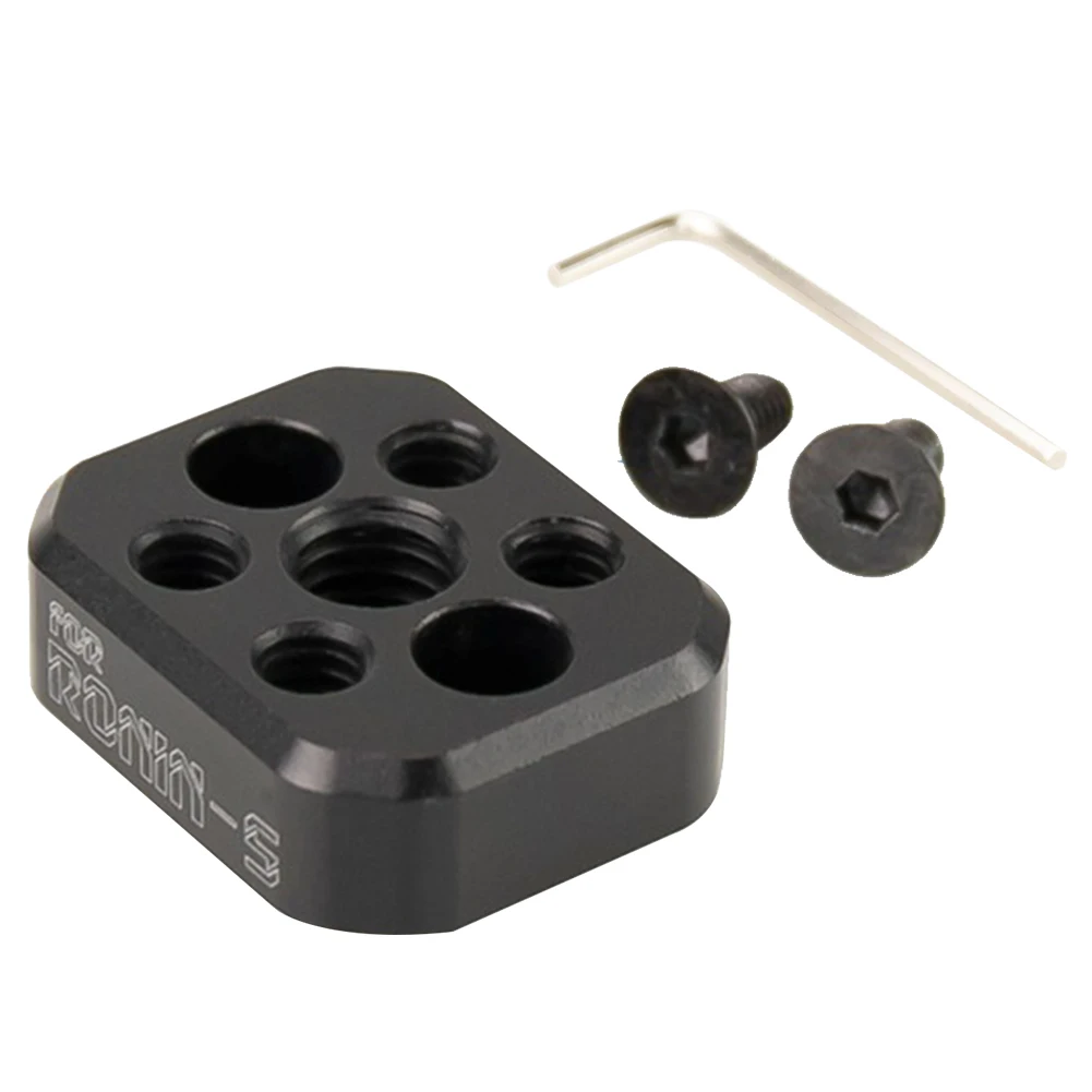 

Toy Durable Aluminum Alloy Universal Easy To Use Handheld Hobby Adapter Plate Spare Part Extension Module For DJI Ronin-S