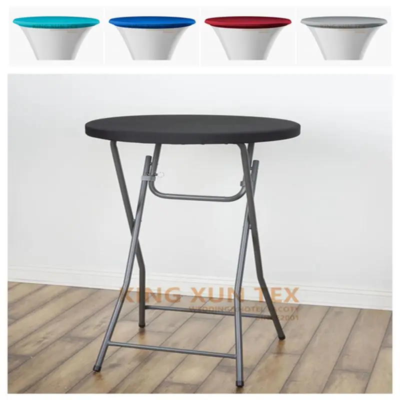 ليكرا دنة أعلى الجدول غطاء ل بيسترو طاولة مشروبات يغطي الديكور الزفاف حزب ليكرا دنة أعلى الجدول غطاء ل بيسترو طاولة مشروبات يغطي الديكور الزفاف حزب