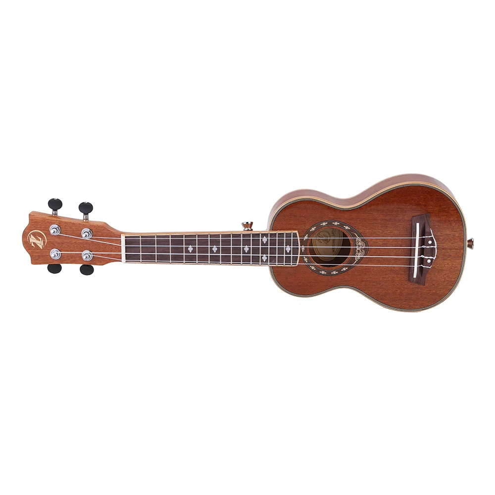 Высокое качество 2" Гавайские гитары укулеле 42 мм тонкий дизайн сопрано Ukelele Sapele корпус из красного дерева гриф
