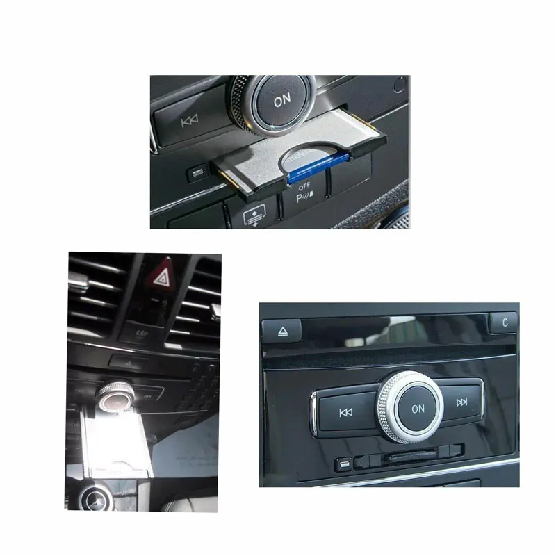Dropshipping PCMCIA To SD Card SDHC CARD Adapter For Mercedes Benz S Class GLK SLK CLS 5
