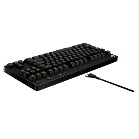 Игровая клавиатура Logitech G PRO RGB программируемая проводная USB с подключаемым