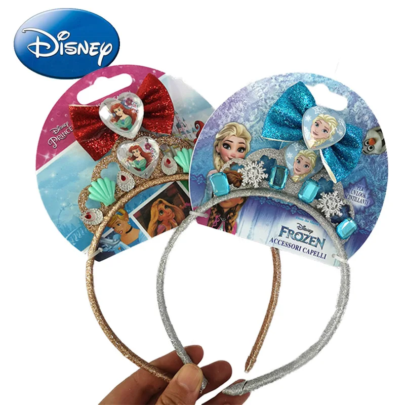2 шт./партия disney Принцесса зажим для волос повязка на голову набор замороженных
