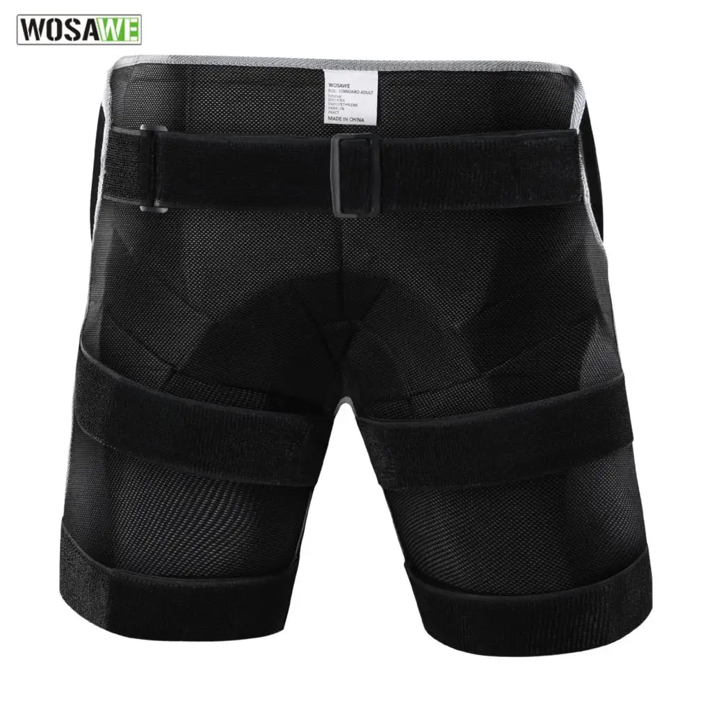 WOSAWE التزلج السراويل الرجال النساء الكبار واقية الورك بعقب مبطن السراويل تزلج تزلج على الجليد النشاط الرياضية السراويل
