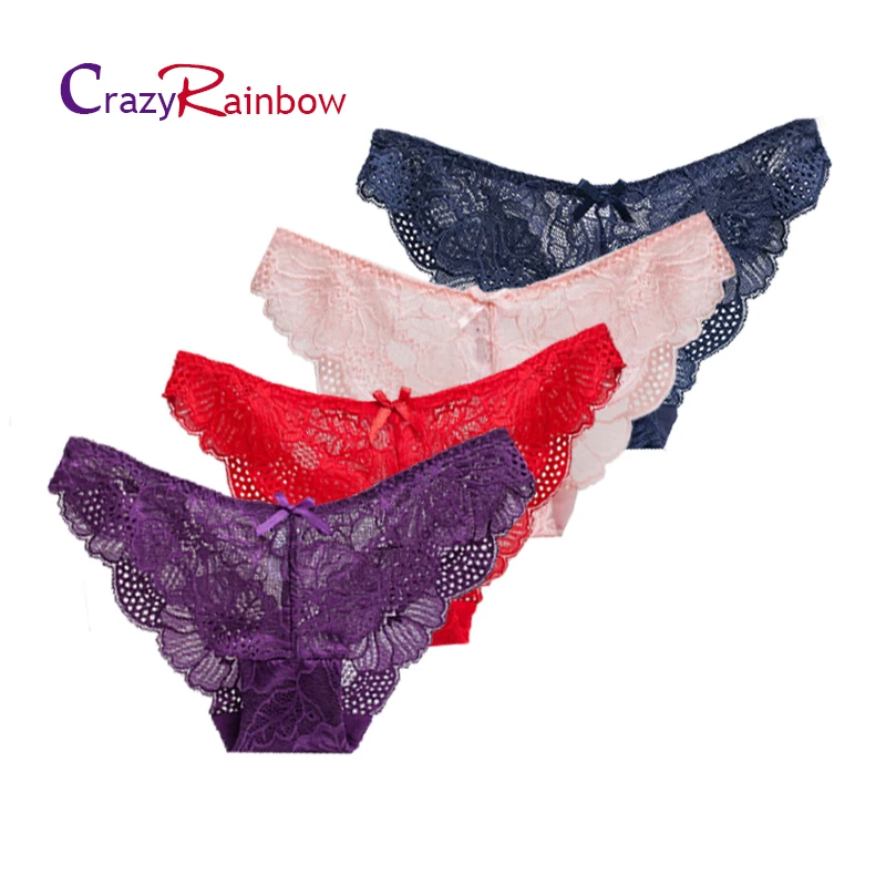 4 шт./партия женские кружевные Трусы стринги|panties underwear|fashion women underwearwomens fashion underwear |