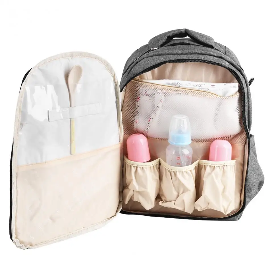 Multifunctional Large Capacity Diaper Bag Backpack