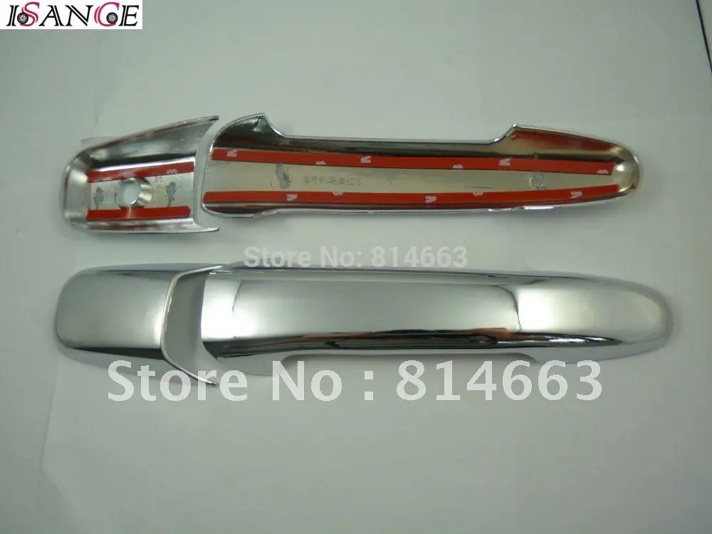 ISANCE Хром Внешний дверные ручки крышки для Ford Fusion Mazda 3 2 5 6 CX7 RX8 CX9 BT 50 (DHMZ101) в