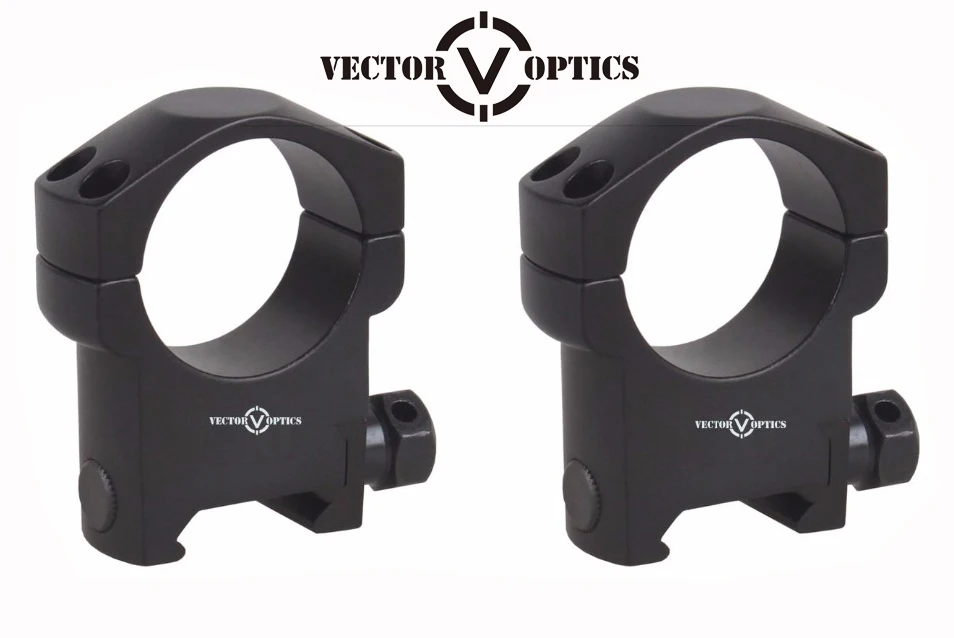 

Vector Optics Tactical Mark 30mm High Profile 31mm 1.2 Inch from Base Picatinny Weaver Mount Ring Bracket 21mm Base Black Matte
