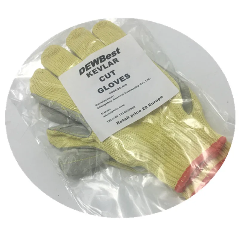 Anti cutting gloves Work Gloves Cowhide Leather Men Working Welding Gloves Safety Protective Garden Gloves  1