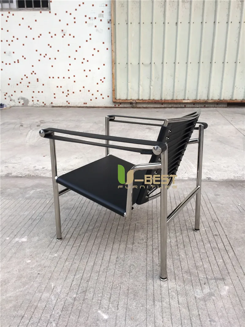 Le Corbusier LC1 Chair in Cowhide Genuine Leather (3)