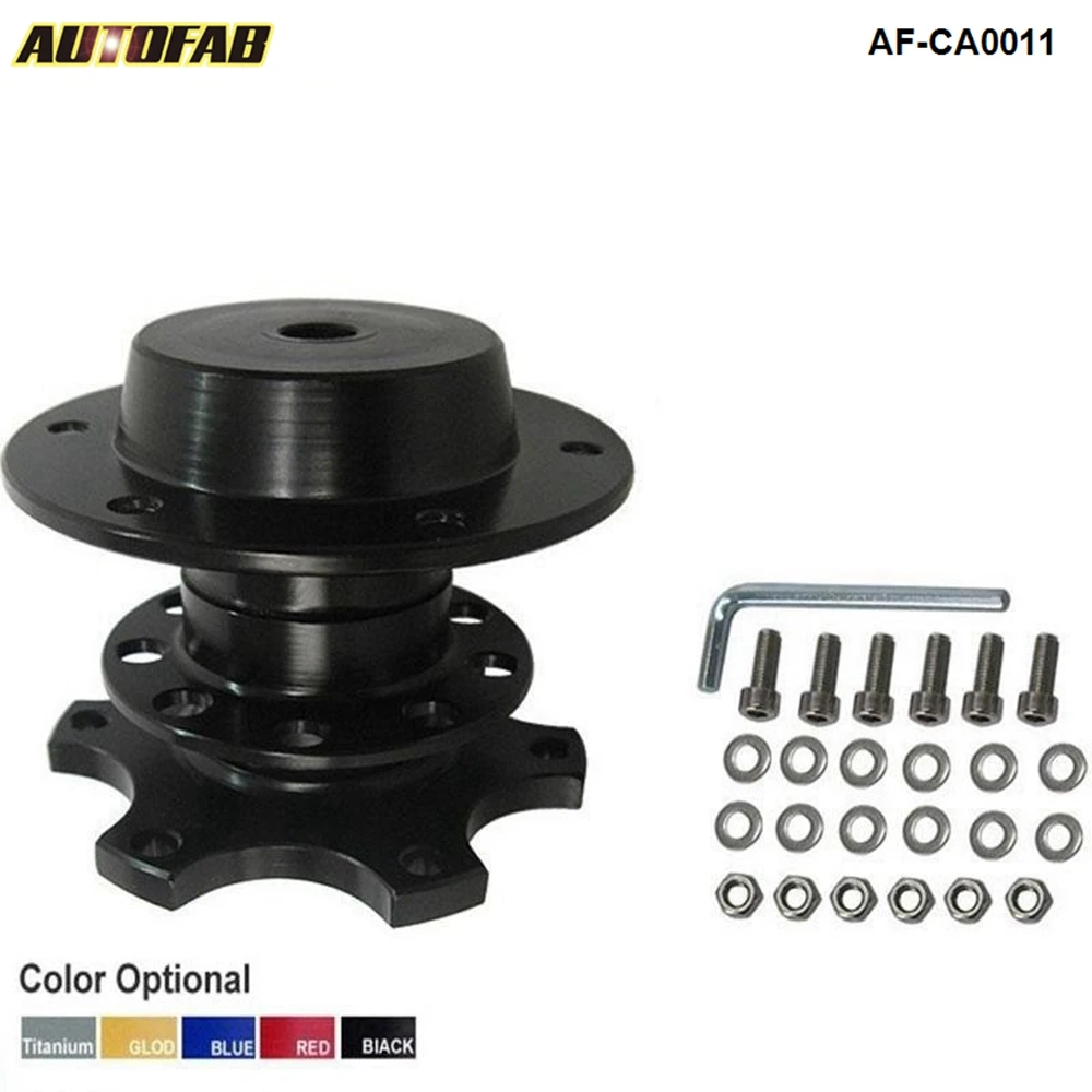 

Steering Wheel Snap Off Quick Release Hub Adapter Boss kit Universal For Honda Civic ES EM 2 Door Jdm 01-03 AF-CA0011-FS