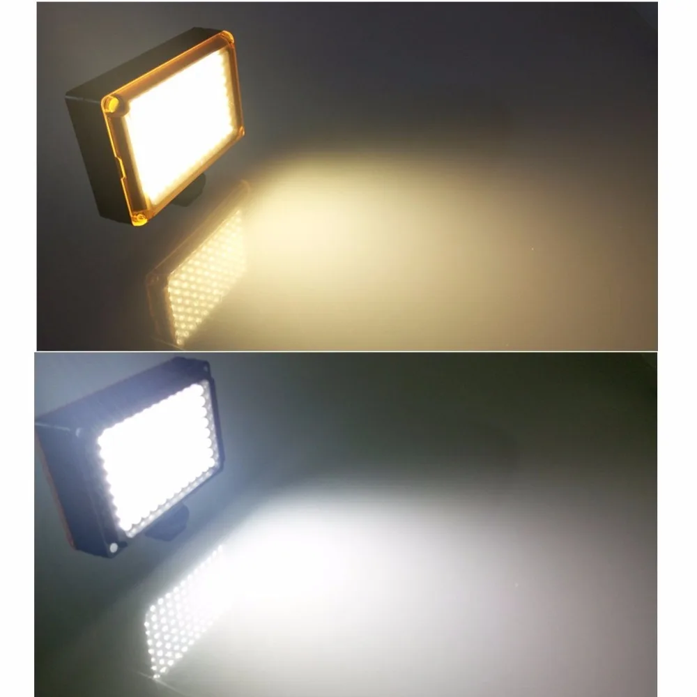 Ulanzi 112 LED телефон видео свет фотографическое освещение для Youtube прямая потоковая диммируемая Светодиодная лампа двухцветная температура для iPh