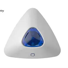 Yobangsecurity Треугольники Беспроводной Крытый Строб Siren 433 мГц сирена 12 В flash сирена для WI-FI GSM сигнализации g90b
