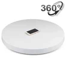 Дисплей поворотный стол 360 градусов вращающийся стол с электрическим приводом для фотографии, 2" диаметр, 175 фунтов Емкость. Автоматическая вращающаяся