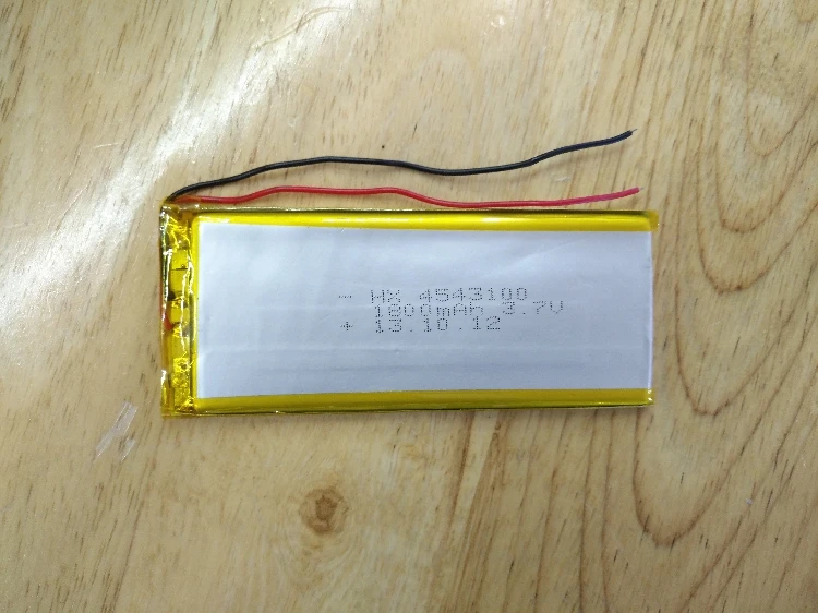 Пакет 3 7 V полимерный литиевый аккумулятор 4543100 1800mAh | Электроника
