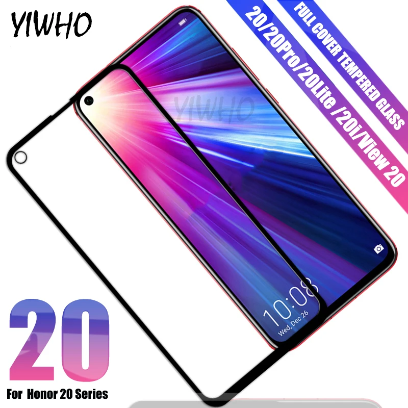 

For Honor 20 Pro Protective Glass On For Huawei Honor 20 Lite Tempered Glass Film Honor20 View 20i 20pro 20lite Screen Protector