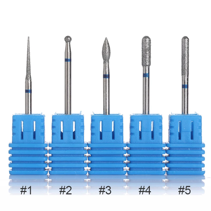 5 типов ногтей сверло небольшое сверло для удаления кутикул электрические сверла для маникюрного сверла аксессуары маникюрная фреза резак инструменты для ногтей