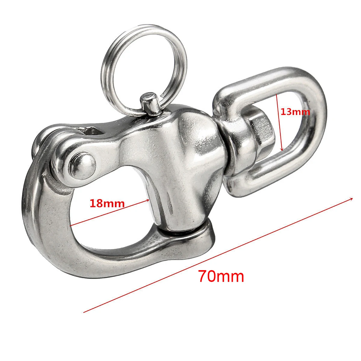 316 Steel Quick Release Boat Chain Eye Shackle Sw Q2L0 