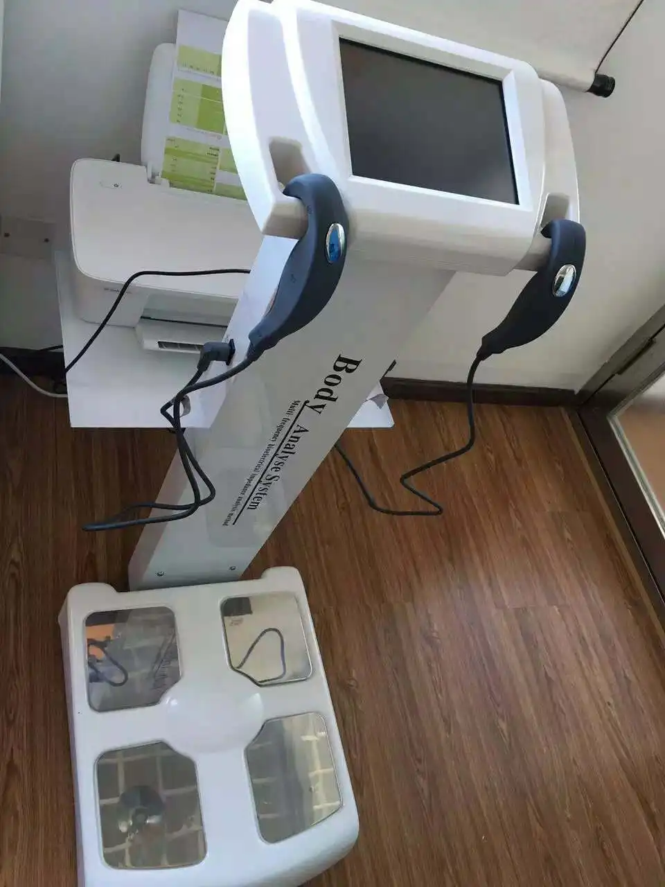 professional fat analysis machine body  analyzer/body composition analyzer with printer fast shipping CE/DHL