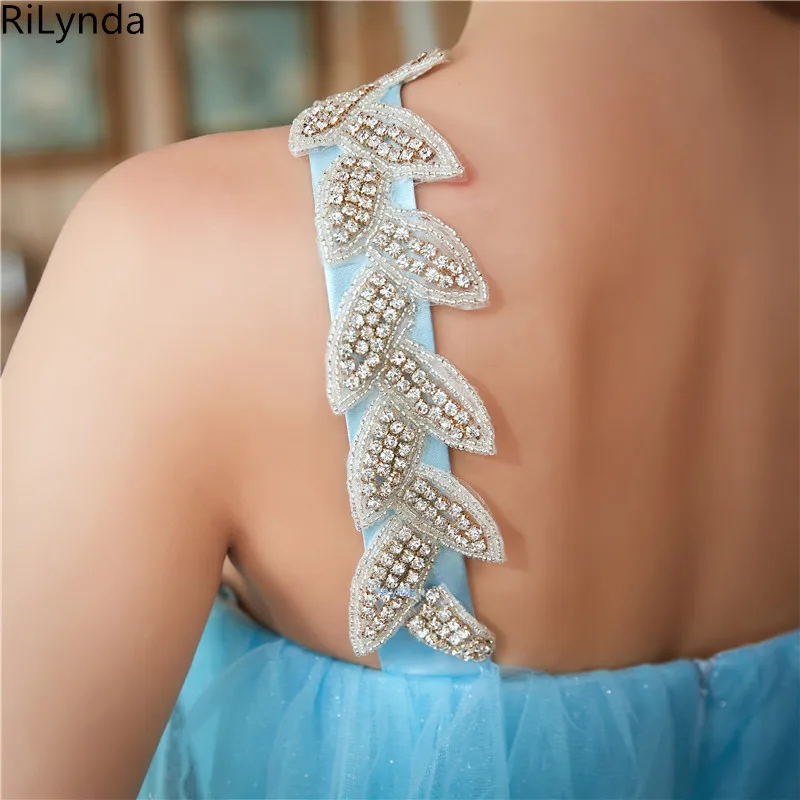 New Arrival Long Prom Dresses Luxury Beaded Top Tank Sleeveless Crystals Satin Formal Evening Dress Party Gown Custom