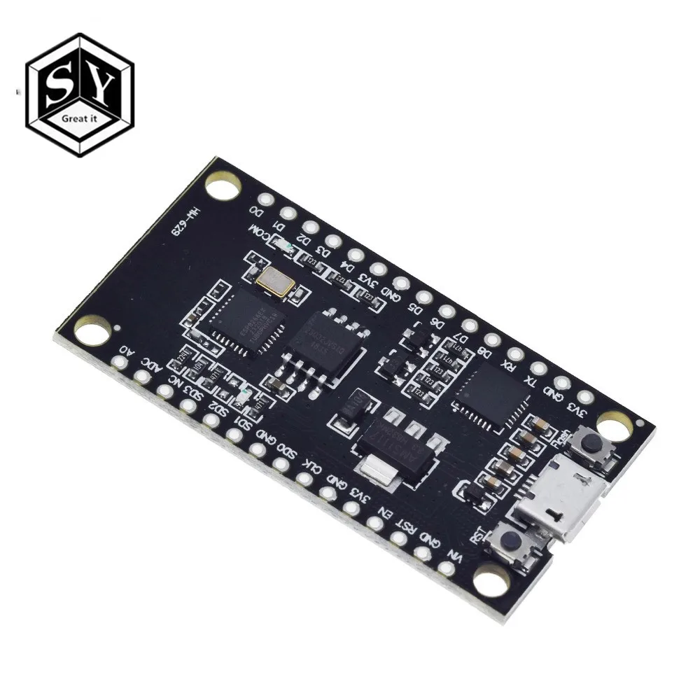 Беспроводной модуль CH340/CP2102 NodeMcu V3 V2 Lua wifi Интернет вещей макетная плата на основе ESP8266 ESP-12F с pcb антенной