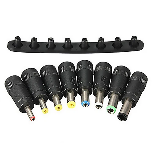 8 in 1 Universal AC DC Power Charger Adapter Tips for ACER ASUS HP Laptop Notebook