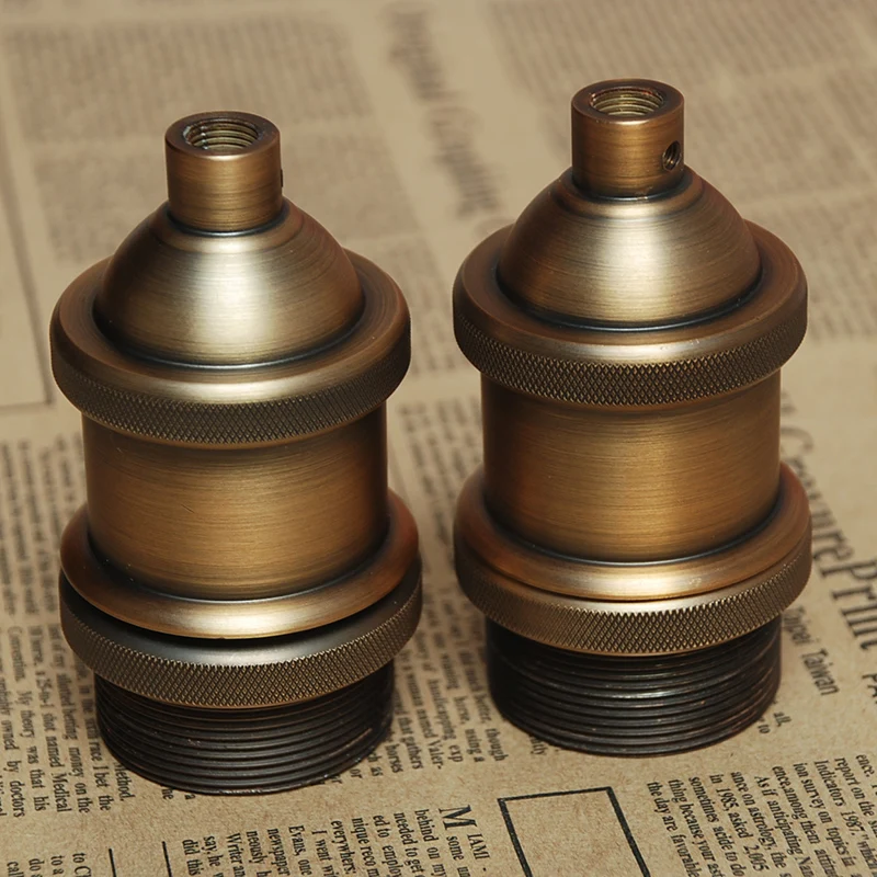 Vintage Lamp Bases E26e27 Edison Screw Bulb Socket Cover Chandelier
