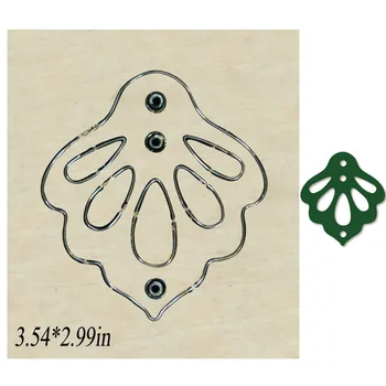 

Skeleton Leaf wood die cut Mold accessories for Leather paper felt Steel Punch -leather crafts Wood laser die Metal cutting dies
