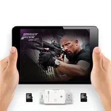 Три-в-одном SD кард-ридер Micro SD OTG Смарт-камера кард-ридер адаптер TF для iPhone iPod Apple карты памяти SD адаптер