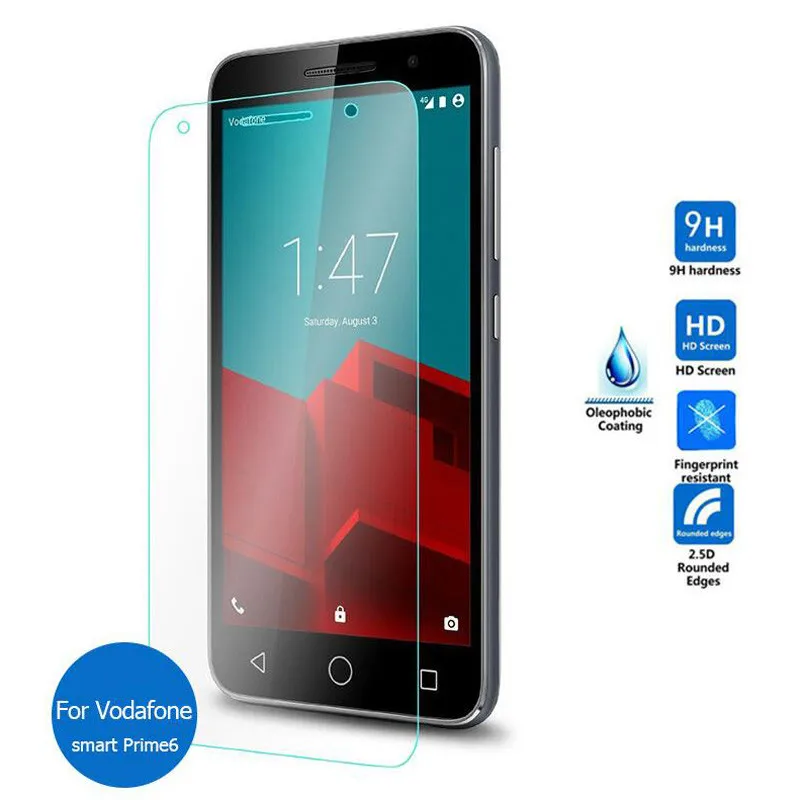HD 9H закаленное стекло для Vodafone Smart Prime Ultra speed First Grand 6 First Smart V8 E8 N8 style Mini 7 защитная пленка для экрана