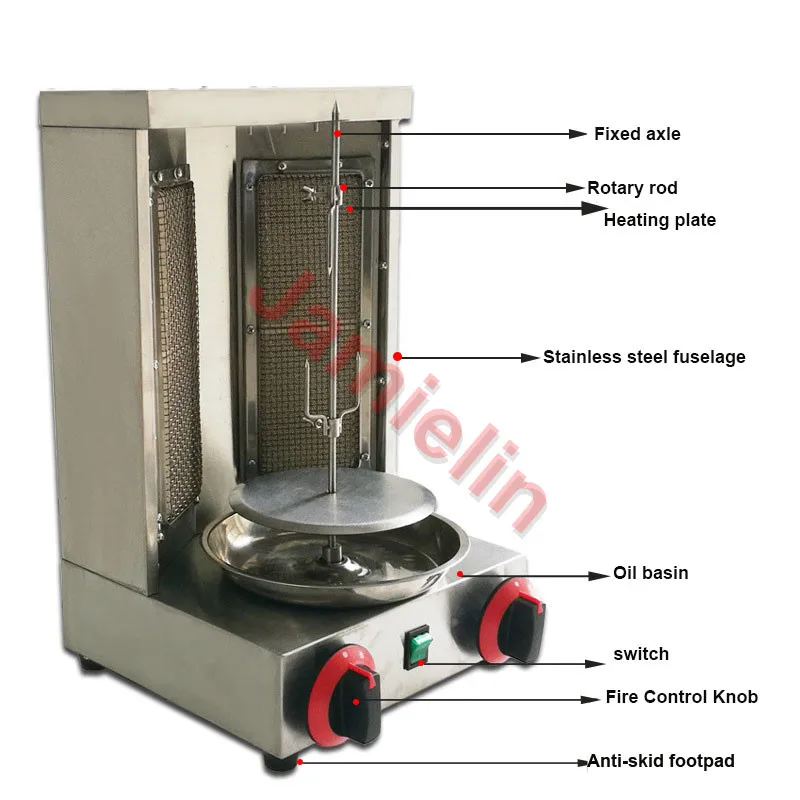 Jamielin заводской гриль-барбекю горелка для кебаба роторный тостер печь жаркое курица бразильский для жарки на барбекю утка машина