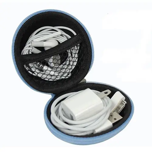 

Earphone Headphone Headset USB SD Card Mini Zipper Storage Bag Box Pouch