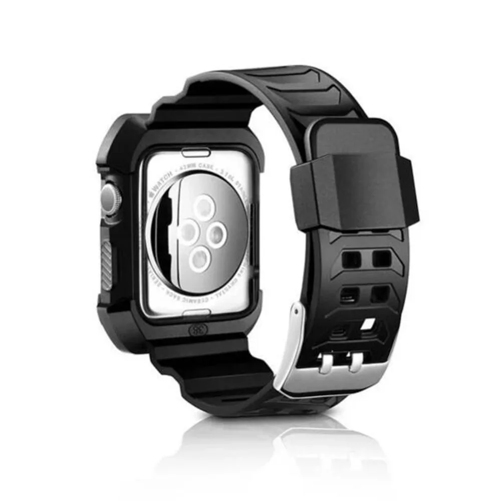 Горячая Распродажа! Спортивный ремешок BUMVOR для Apple Watch 40/44/42/38 мм iwatch5/4/3/2 резиновый